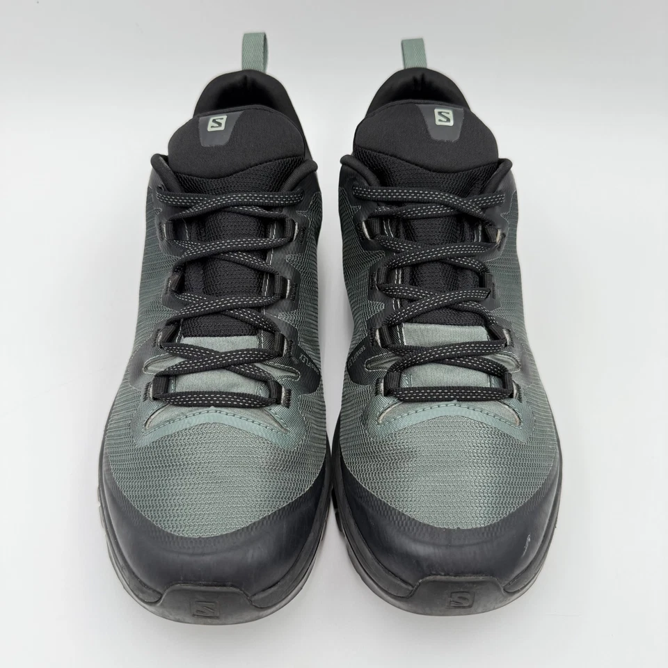 Zapatos de senderismo Salomon Vaya GTX para mujer talla 10 para hombre 8,5 Gore-Tex verde negro Trail Foto 2 de 4