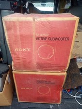Sony SA-W2500 Active Powered 10" Subwoofer Bass-Reflex 100 vatios de colección