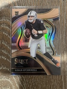 2023 Select Club Level Copper Prizm Die-Cut /299 Aidan O'Connell #298 Rookie RC
