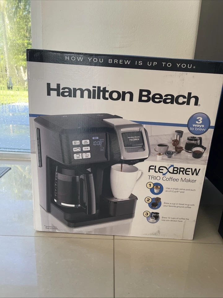 Hamilton Beach FlexBrew 2-Way Coffee Maker - Black - Image 4 of 4