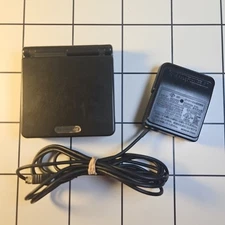 READ Nintendo Game Boy Advance SP (ONYX) AGS-001 Handheld Console w/ Charger