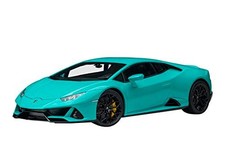 Autoart 1/18 Lamborghini Huracan EVO Turquoise Blue Diecast Model New