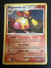 Pokémon Magmortar 12/123 Mysterious Treasures Holo Rare Stage 1 HP110 2007 on eBay