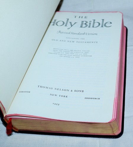 RSV Holy Bible | *1953* Revised Standard Version Genuine Leather Nelson - Picture 4 of 8