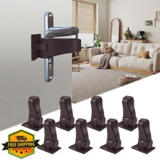 Hoconnie Door Lever Locks Brown 8 Pack