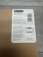 Amerock BH26612PNGM Esquire 5-1/4 Towel Ring in Polished Nickel/Gunmetal READ