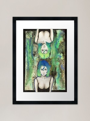 Jade Framed Art Print Framed Wall Art Poster Canvas Print Picture