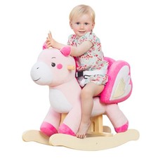 labebe - Baby Rocking Horse, Ride Unicorn, Kid Ride On Toy for 6 Month-3 Year Ol