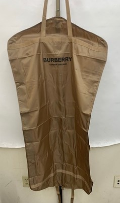 Burberry Nylon Full Zip Clothing Garment Bag in Khaki 50'' x 23''