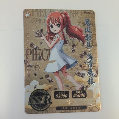 Nami Cat Burglar One Piece Super Rare Holo Mint Trading Card CCG TCG Anime S2
