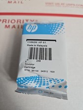 Genuine HP 61 Tri-Color Ink Cartridge CH562W - Sealed Bag