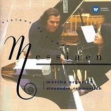 CD Argerich Rabinovitch Messiaen Visions de l'Amen Japan Music 1 CD WPCS-13106
