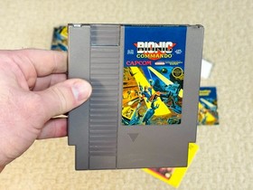 Bionic Commando (gioco Nintendo NES) completo CIB - autentico - testato