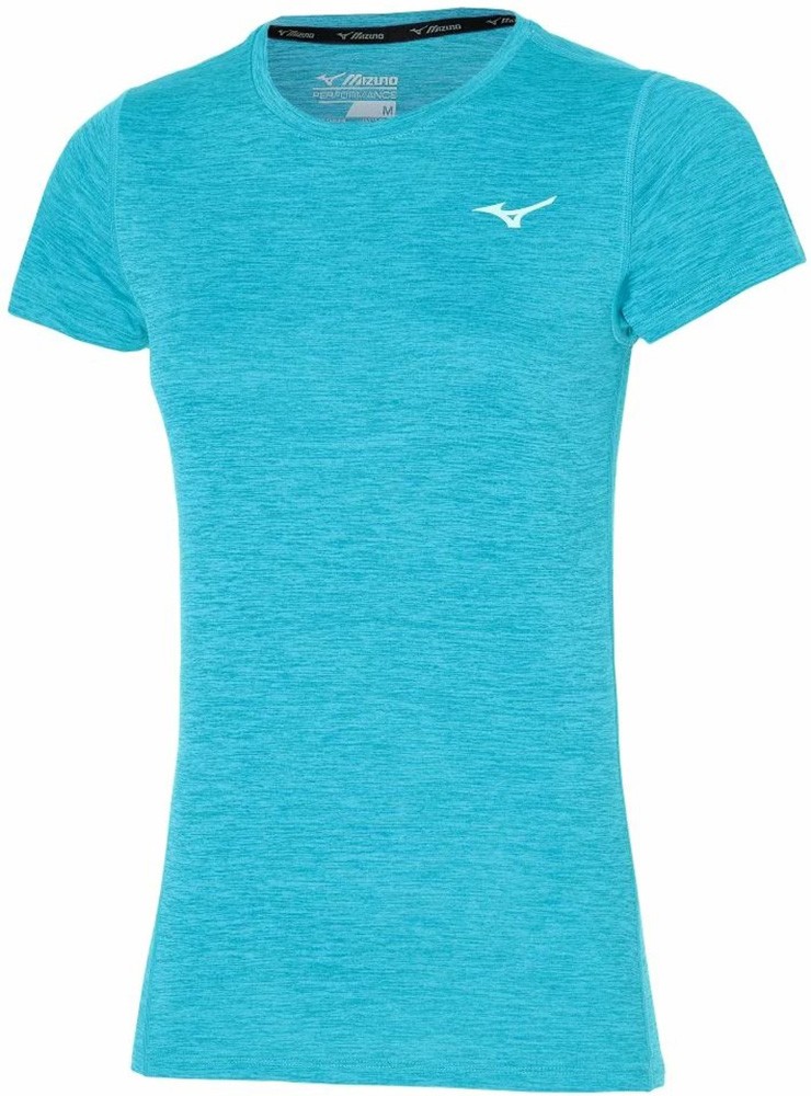 Mizuno Damen Sportshirt Damen T-Shirt Impulse Core Tee Algiers Blue 185984 7690₽