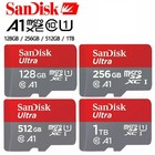 SanDisk Ultra 256GB Micro SD Micro SDXC A1 C10 Memory Card