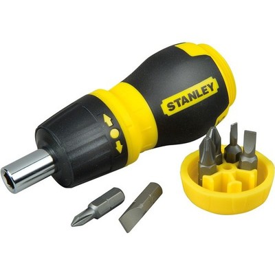 Stanley Stubby Multibit Spezialeinsätze Schraubendreher kompaktes Handwerkzeug 6 Stück