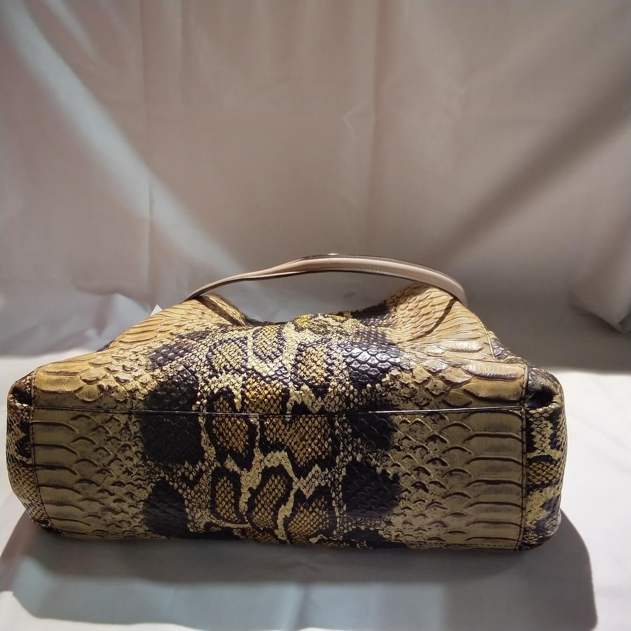 Python Pattern Shoulder Bag Model Number Beige X … - image 5