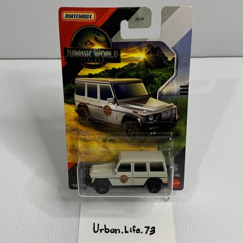 2025 Matchbox Jurassic World Rebirth Jeep Wrangler 18 '14 Mercedes-Benz G-Class - Picture 6 of 10
