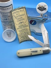 Great Eastern Cutlery GEC Northfield 78 White Bone American Jack Knife! NW SFO!
