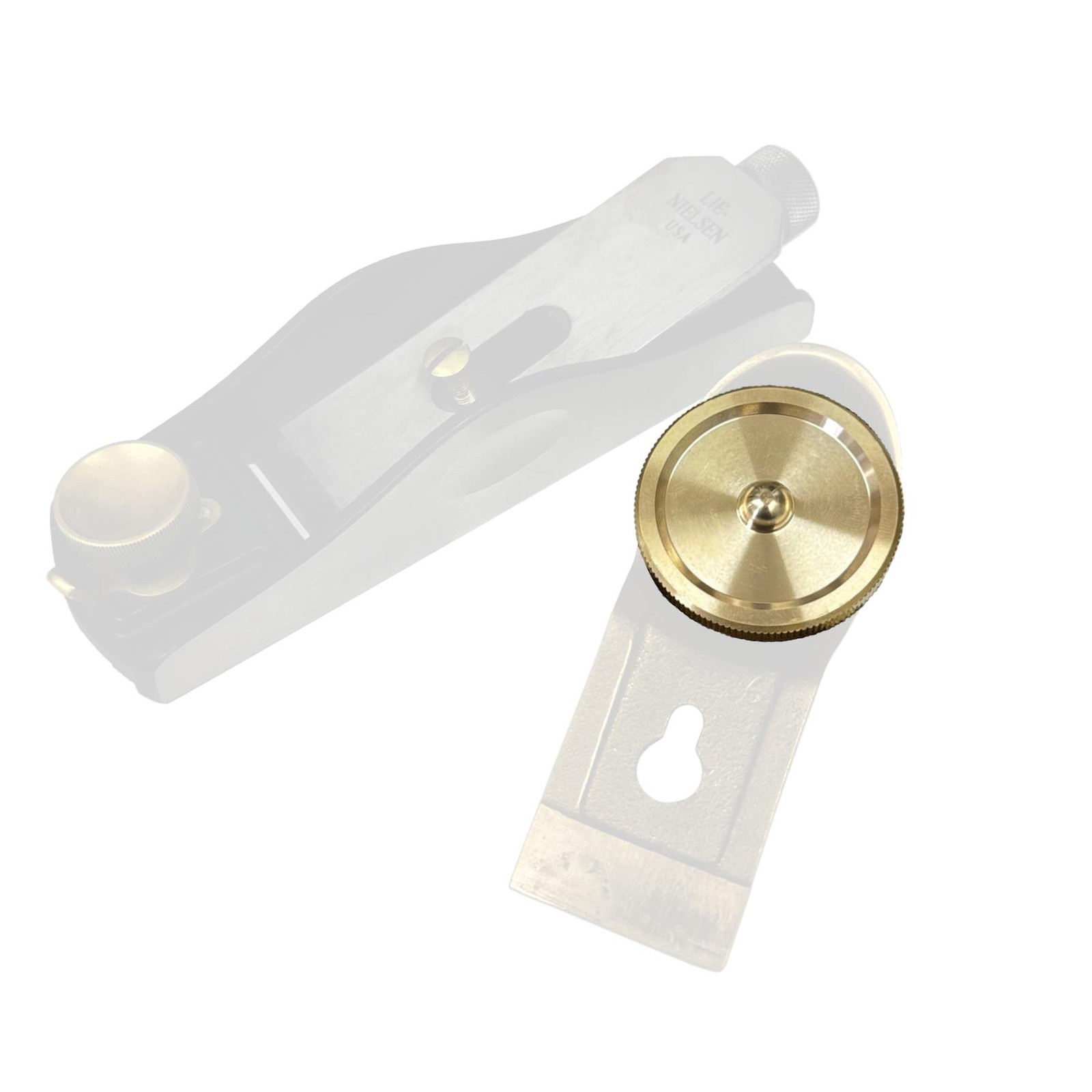 Verum Solid Brass Adjustment Wheel for Lie Nielsen Block Planes