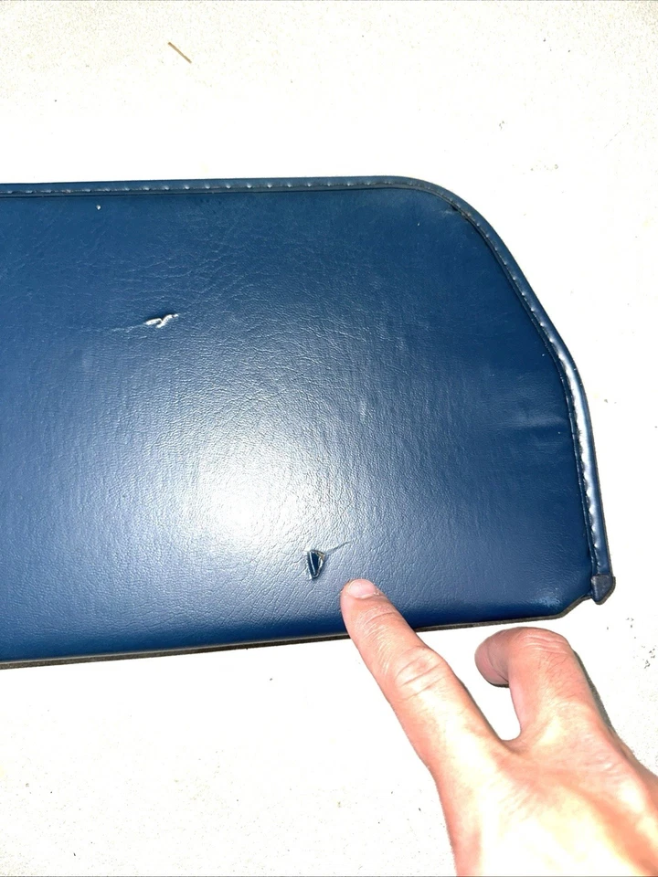 1973 - 87 OEM Chevy GMC C/K грузовик солнцезащитный козырек левая правая пара синий - Изображение 4 из 4