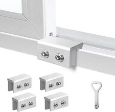 Window Locks for Up and Down Windows 4 Pack Window Stopper Sliding Window Lock f
