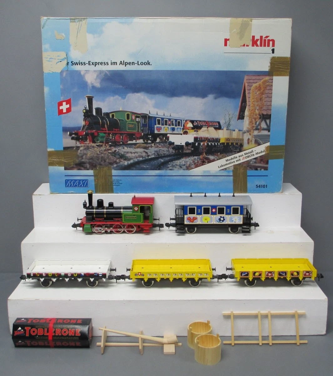 Maerklin 34158 Locomotive à Vapeur Br 56 Cfl Delta Noir Neuf Échelle H0