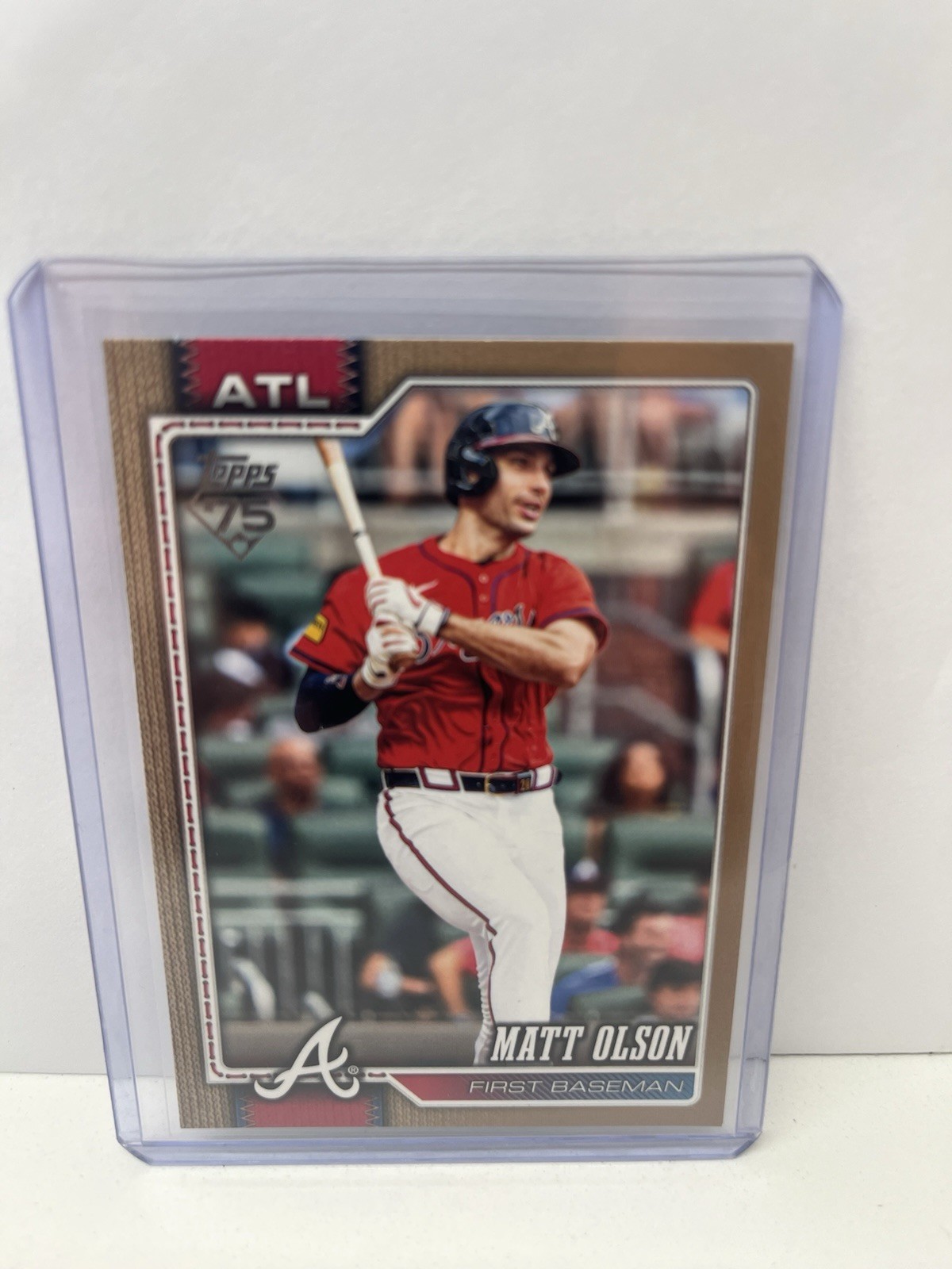2026 Topps Series 1 - Matt Olson #39 Gold /2026