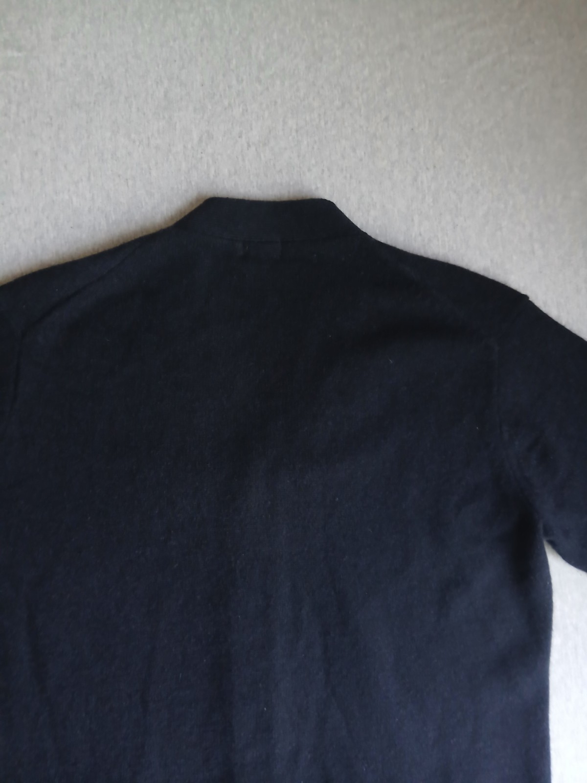 Uniqlo Sweater Mens Medium Cardigan 100 Wool V Neck Grandpa Preppy Minimalist  thumbnail 10