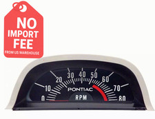 Oer Hood Tach 5500 Redline 1968 Firebird Gto Grand Prix V8 Free Shipping