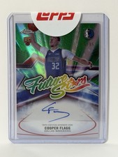 Topps 2025-26 Cooper Flagg Future Stars Auto RC Green Refractor #FS-CF /99