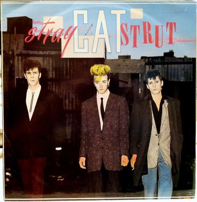 Stray Cats - Stray Cat Strut - Used Vinyl Record 12 - J12z