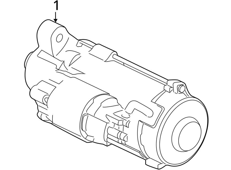 Motor de arranque compatible con 18-21 EXPEDITION 2705414 Foto 4 de 4