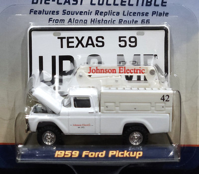 ROUTE 66 59 1959 Ford Pickup Johnson Electric Utility Truck Get Your Kicks Texas