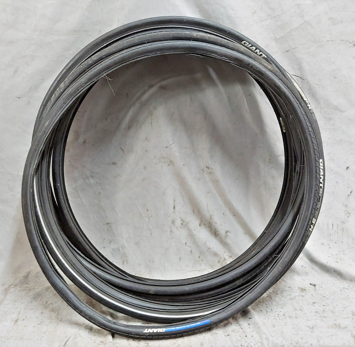 Giant Pr1-AC AC2 PR3 PR3AC 700c Racing Road Bike Tire Set (8) Clincher BLK Slick