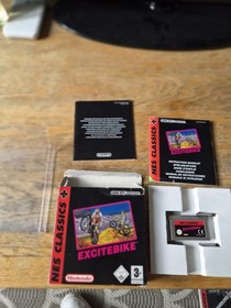 Nintendo Gameboy Advance Nes Classic Game Excitebike CIB