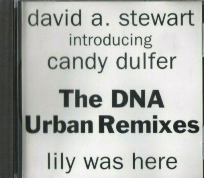 Lily Was Here (DNA Urban Remix) by David A. Stewart PROMO SINGLE 1991 Like New!