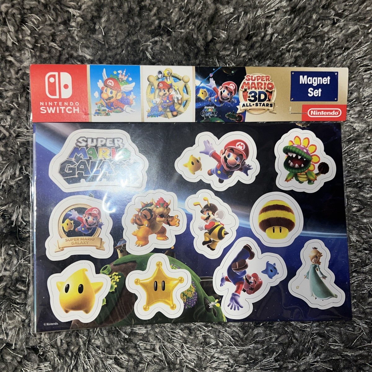 Super Mario 3D All Stars Magnet Set Target Exclusive Promo
