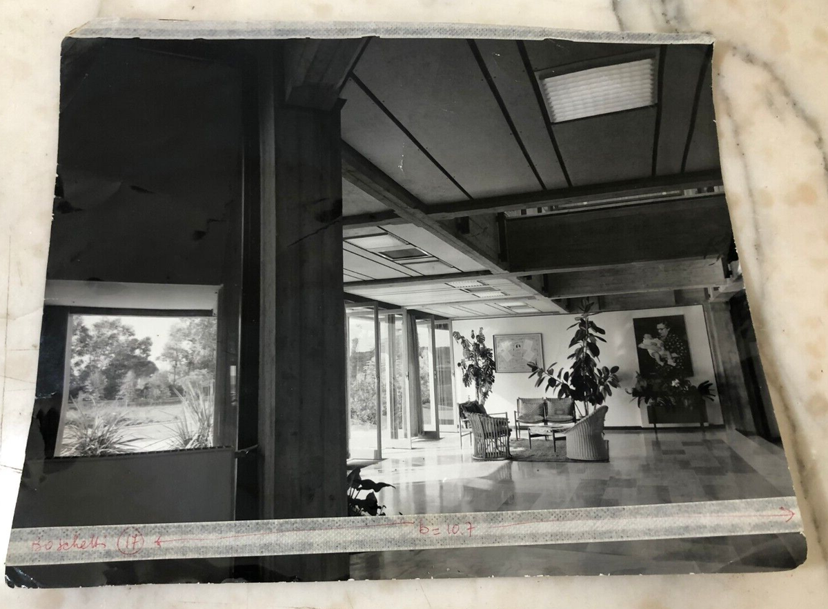 Oscar Savio Fotografia originale Architettura 29,5x24,0 cm