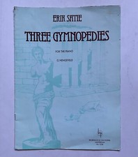 Eric Satie - Three Gymnopedies For the Piano - G Hengeveld Music Book
