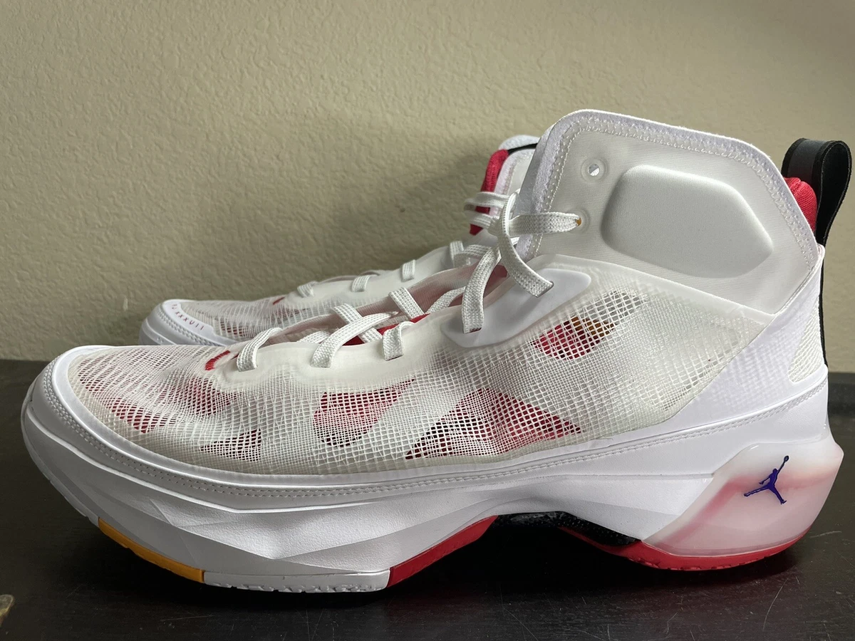 Nike Men s Air Jordan 37 XXXVII Hare White Red sz 15 DD6958 160