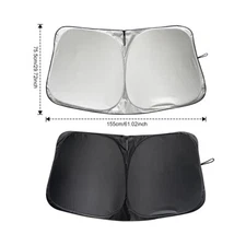 Car Shield Cover Visor UV Block Rear Windshield Window Sun Shade Foldable NEW