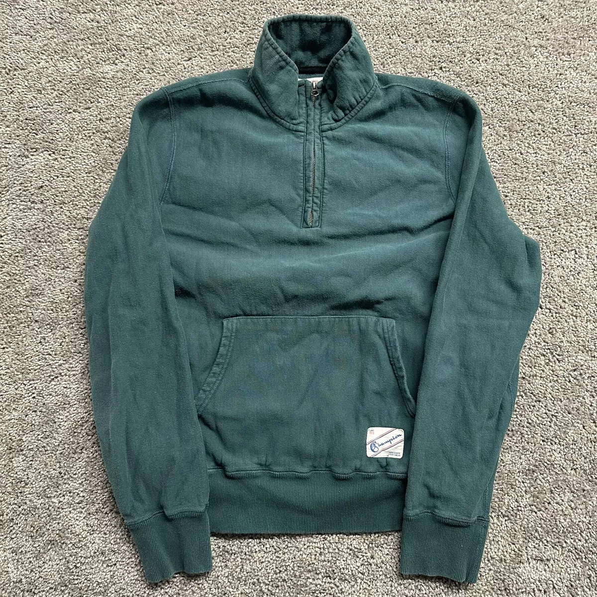 Champion half zip 2025 sweater mens