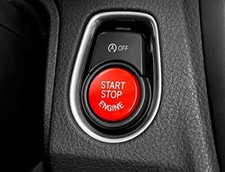 BMW 1 2 3 4 5 SERIES F10 F20 F30 F32 START STOP PUSH BUTTON ENGINE RED WITH OFF