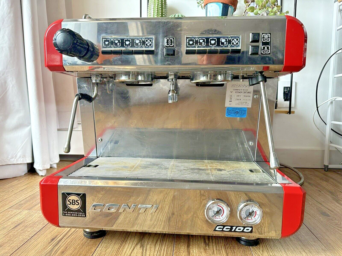 Conti CC100 Compact Tall Cup Group Commercial Espresso Machine