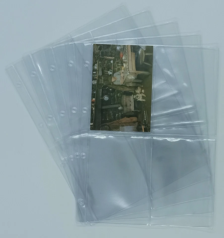 LOT DE 10 FEUILLES A4 POUR 40 OU 80 CARTES POSTALES MODERNES - CPM - CPSM