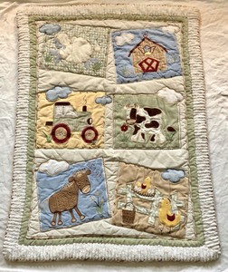 animal baby blanket
