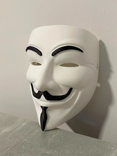 V Mask for your V for Vendetta Costume Raw DIY Kit Wearable Accessory