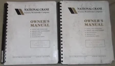 NATIONAL CRANE 900 SERIES OWNERS PARTS SERVICE SHOP REPAIR WORKSHOP MANUAL