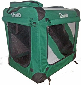 large mesh dog crate